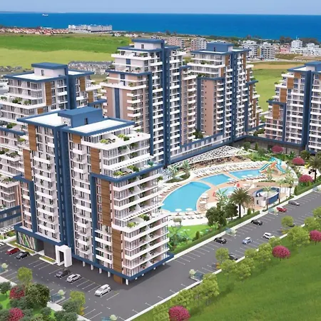 Apartmán Parkresidenz 1 Wohn Und Schlafzimmer Mit Balkon Seaview *